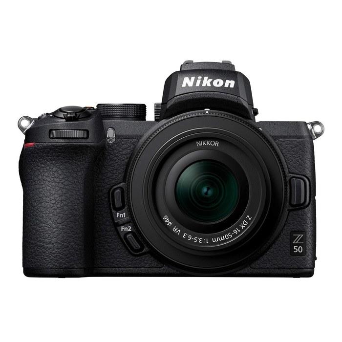 Nikon Z50 Mirrorless 4K Video Camera with NIKKOR Z DX 16-50mm f/3.5-6.3 VR Lens - Black