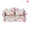 1/12 Living Room Furniture Decor Sofa Model Dollhouse Simulation Single/Double Sofa Micro Scene Props