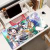 Virtual Idols Jjuufuutei Raden Mouse Pad Square Office Gaming Desk Mat Waterproof Nonslip Rubber Decorative