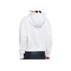Jordan Paris Saint-Germain Fleece-Lined Casual Pullover Hoodie Long Sleeve Sweatshirt Women Tops White CZ7496-100