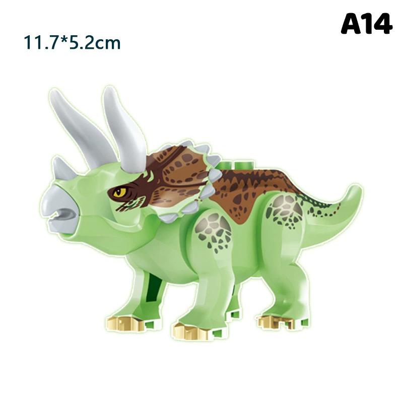 Dinosaurs World Dinosaurs Model Diy Bricks Toys Building Blocks Assemble Educational Toys For Kids Xmas Gifts