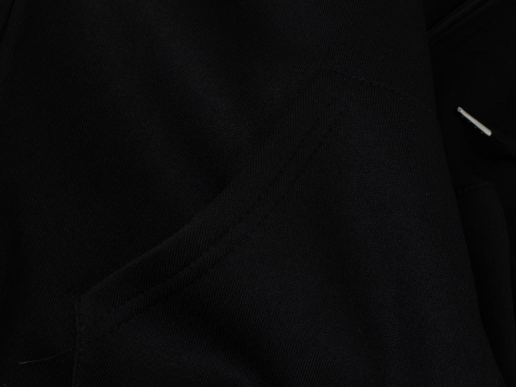 'West - Zip-Up Hoodie - B-15# Black