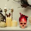 Skull Heart Desktop Decoration Halloween Party Decoration Fairy Tale Skull Craft Ornament Home Accessories Figurines