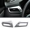 For BMW F46 LCI 2 Series Gran Tourer 2016 2017 2018   Car Interior ABS Silver Sticker Gear Shift Panel Cover Trim