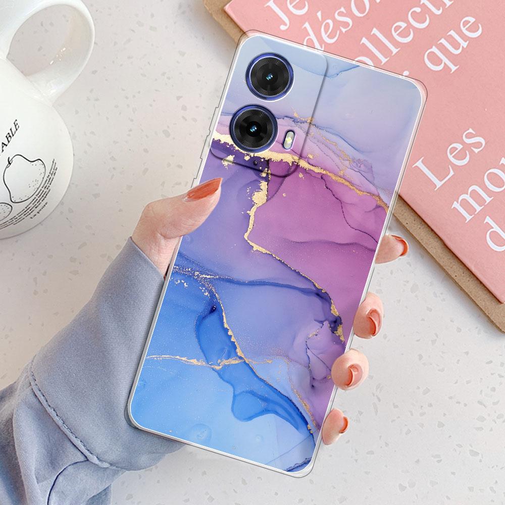For Motorola Moto G85 5G Case For Moto G85 XT2427 Cover Shockproof Clear Soft Silicone Phone Case for MotoG85 2024 Fashion Funda