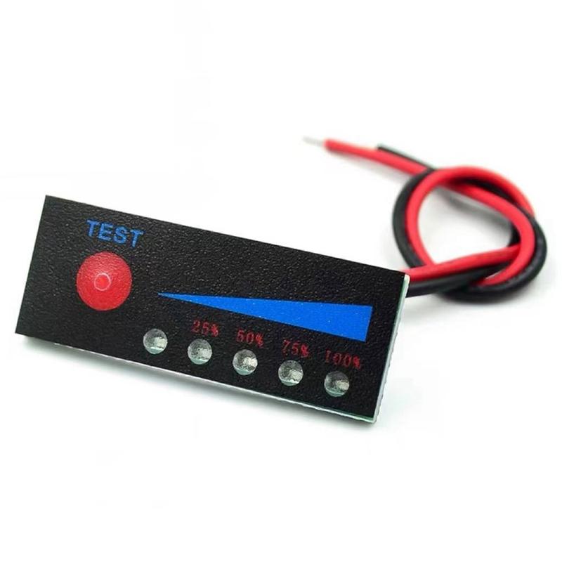-FQYL Display Tester High Quality 3.7V Lithium Battery Capacity Indicator 2S Battery Level Indicator