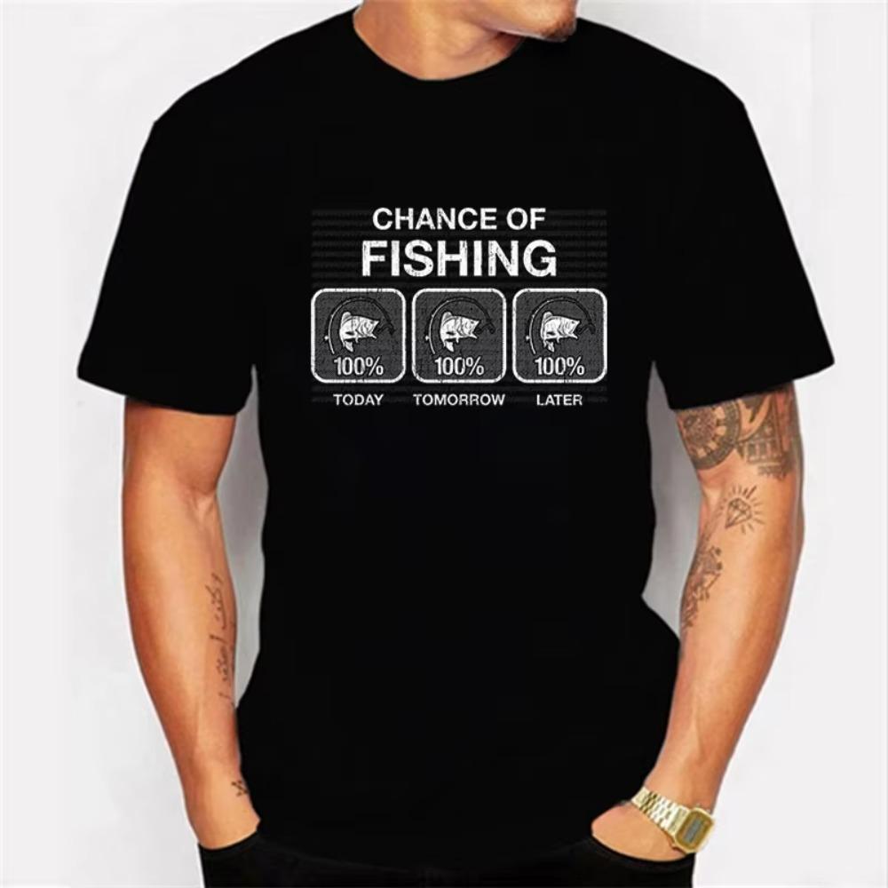 Fishing T Shirt Fisherman Graphic Clothes for Men Women T-shirts Fishing Fisherman Classic T Shirts Tee Tshirts Homme Clothing
