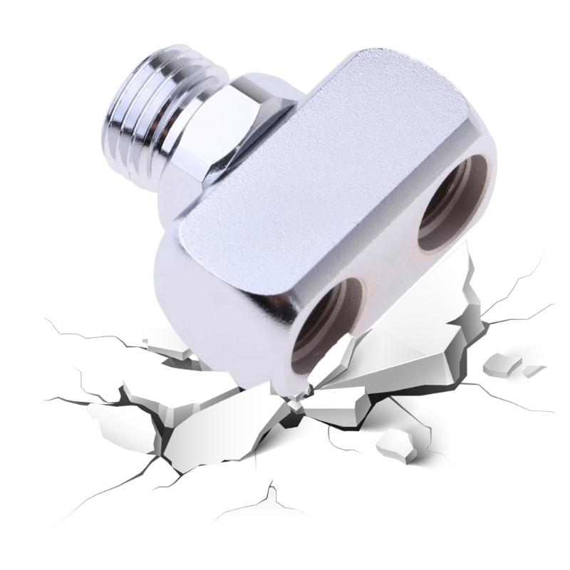 Scubas Diving Low Pressure Hose Splitter 3 Way Dive Regulator Practical Thread Adapter Diving Accessories Enduring