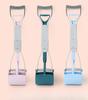 Pet Dog foldable Pooper Scooper Portable Outdoor Cleaner Garbage Picker Poop Collector Dog Jaw Clamp Convenient Cleaning Tools