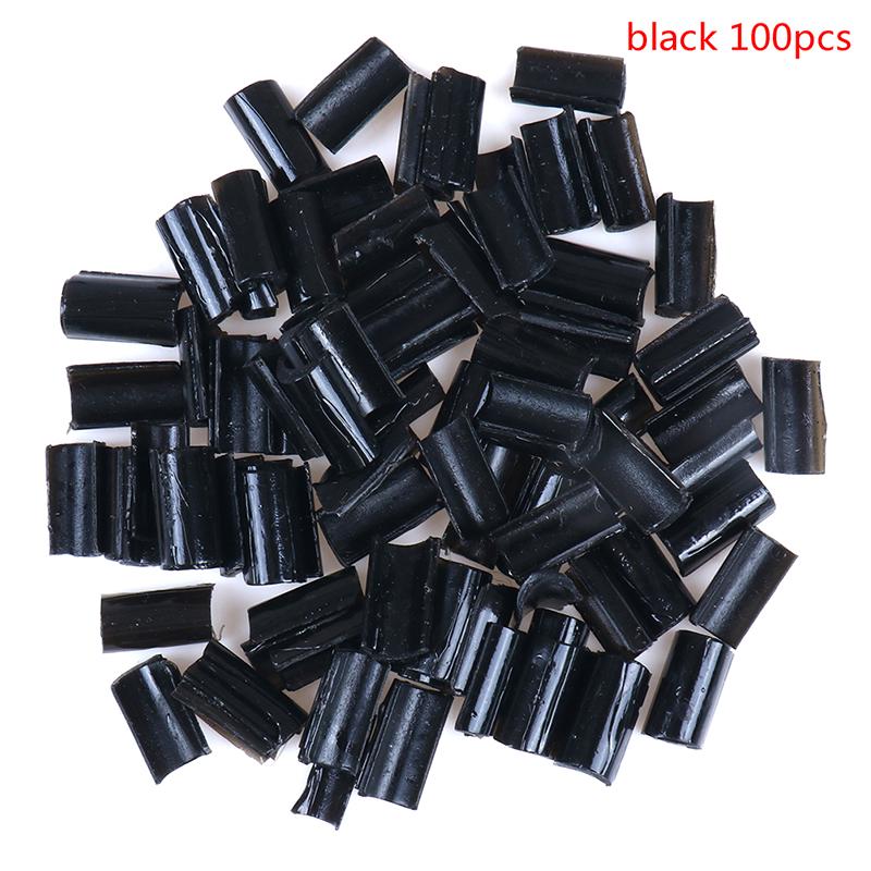 100 buc. Lipici cu cheratina Vârf pentru unghii pentru extensii de păr tip U Tip Fusion