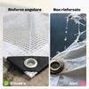 3X5m Waterproof Outdoor Tarpaulin in Heavy Duty White PE