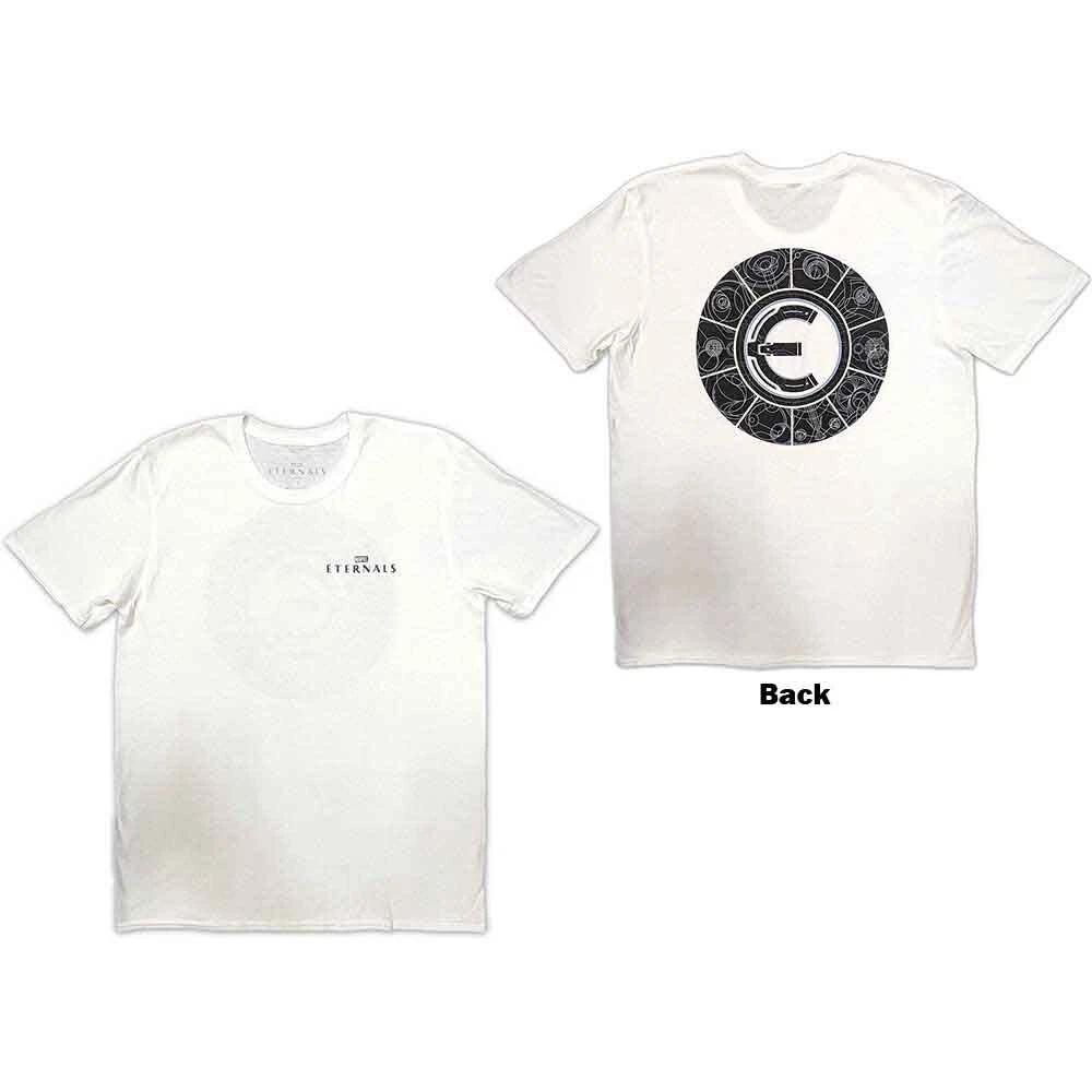 Marvel Comics Unisex T-Shirt: Eternals Sundial (Back Print) (Medium) S