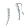 Silver Earrings Without Stones (2035336)