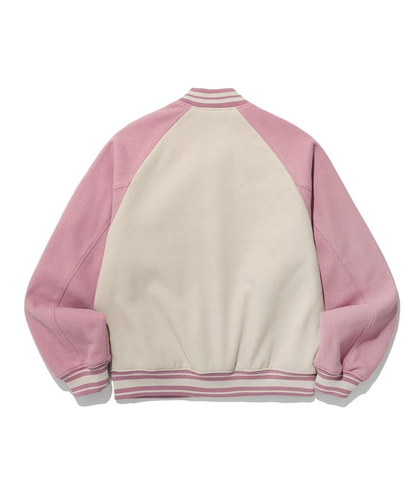 Physical Department Startail Varsity Jacket_Vintage Pink
