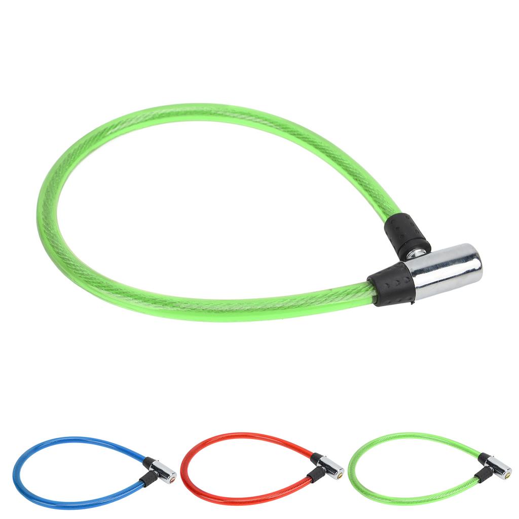 Bike Lock Cable Portable Size  Material Easy  Steel Wire  Lock Cable for Gate for Bike for Motorcycle