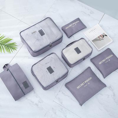 6pcs Travel Organizer Storage Bags Portable Travel Suitcases Organizer Travel Bag For Women Luggage Organizer Clothes Shoes Bag