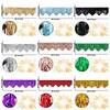 3PCS 50x200cm Wave Rain Silk Curtain Decorative Exquisite Glitter Rain Curtain PET Party Backdrop Curtains
