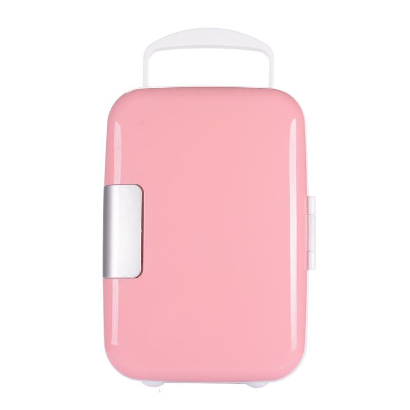 4L Mini-car Refrigerator / Car with A Small Refrigerator / Portable Low-power Milk Storage Dedicated Refrigerator Can Be Heated