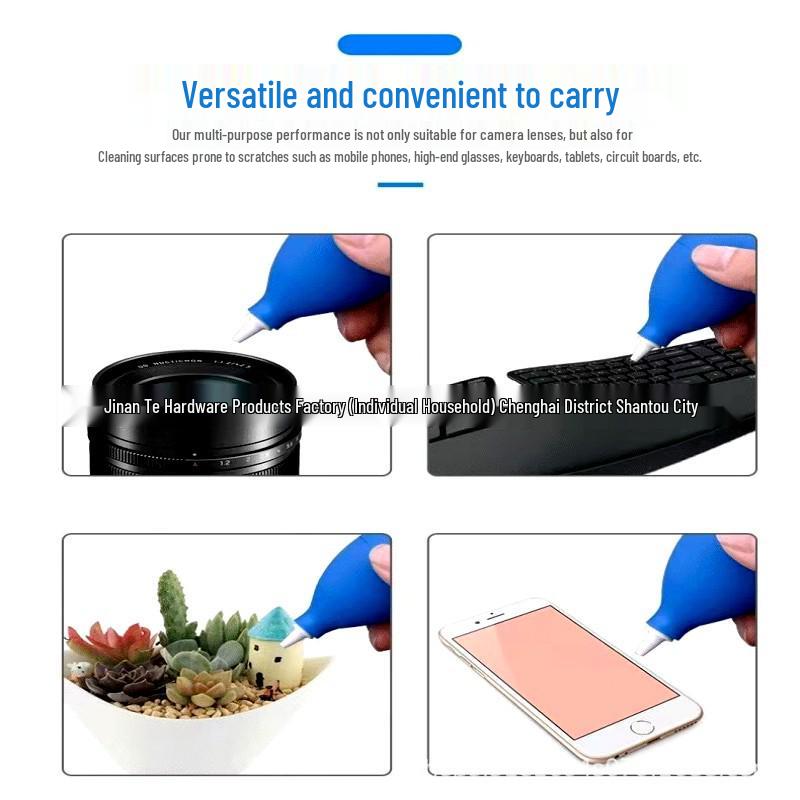 Silicone Air Blower for Camera Lens, Keyboard, Phone, and Succulent Cleaning