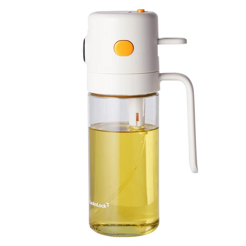 Lock&Lock Glass Dual-Use Pour & Spray Oil Bottle
