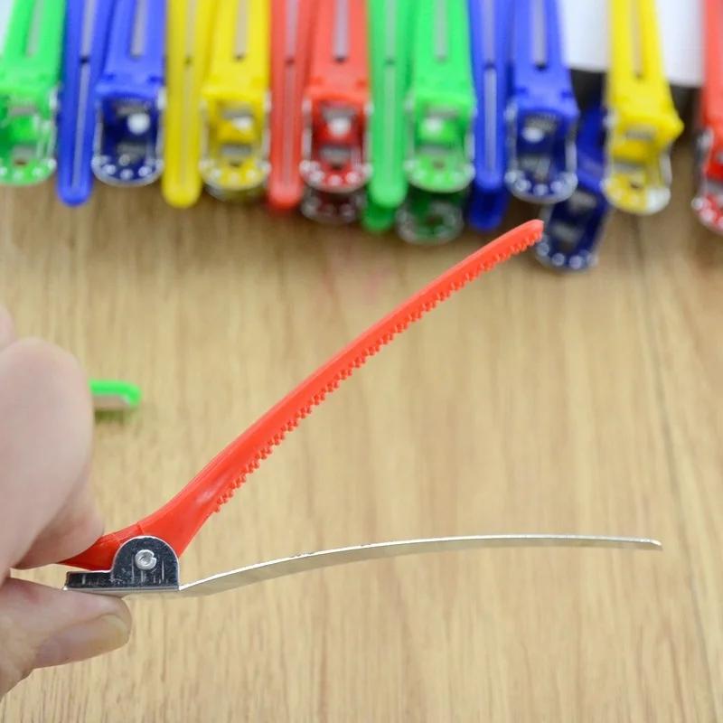 5 Pcs/Set Colorful Hair Clips Professional Hairdressing Salon Sectioning Hair Styling Tools Braiding Clip Hairpins Accessory