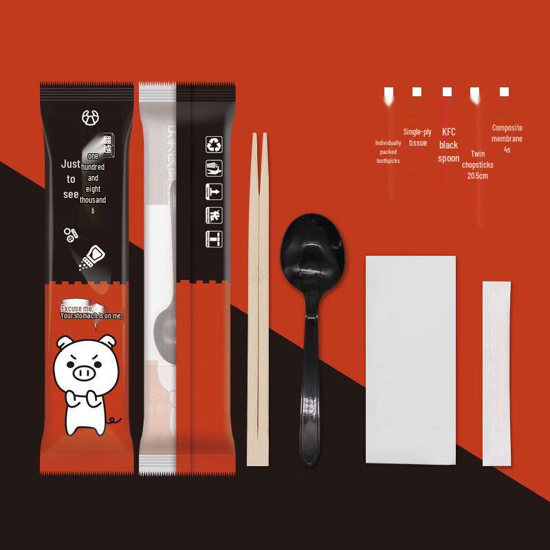 

Disposable Cutlery Set for Takeout