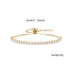 Sparkling Zircon Tennis Bracelets for Women Fashionable Crystal Chain Hand Bracelet Trend Party Engagement Wedding Charm Jewelry