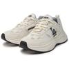 MLB Fast Ball Classic Monogram 24SS Los Angeles Dodgers Vintage Low Top Casual Shoes Unisex Milk White 3ARNFSB4N-07CRS