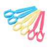 120Pcs Colorful Hair Positioning Clip Rust Proof Hairdressing Perm Duckbill Clip for Salon Barbershop