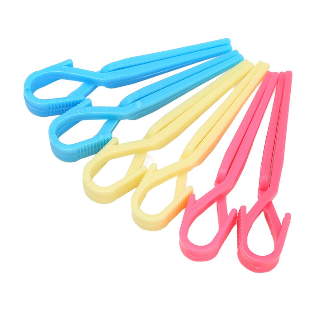 120Pcs Colorful Hair Positioning Clip Rust Proof Hairdressing Perm Duckbill Clip for Salon Barbershop