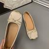 Small Inner Height Increase Women's Shoes Summer New Shoes with Skirt Temperament Ballet Single Shoes Outer Wear Autumn
