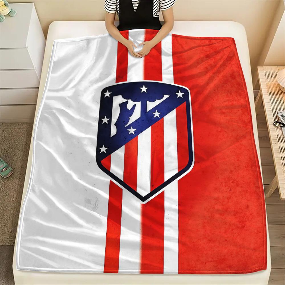 Club Atletico de Madrid2 Flannel Blanket, High quality Comfortable for All Seasons, Home Decor, Warmth and Comfort