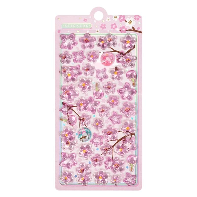 3D Puffer Sticker,Embossed Bubble Sticker Removable Funny Decorative Sticker for Crafts Scrapbooking Bullets Journal 1
