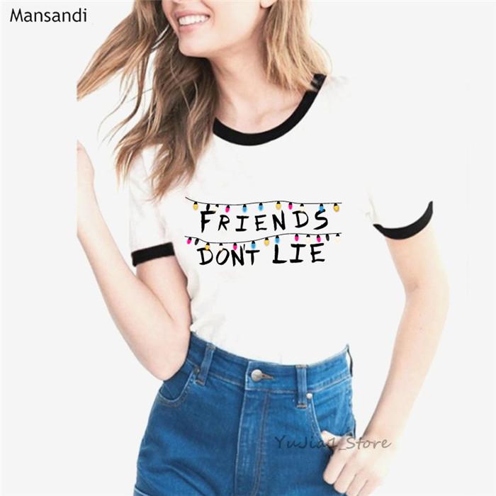 2024 Summer Tops Friends Tshirt Unisex Graphic Print T Shirt Femme Friends Tv Show Tshirt Female Bff Tumblr Tops Tees