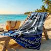 Gothic Style Beach Towel Quick-Dry Soft Microfiber Comfortable Lightweight