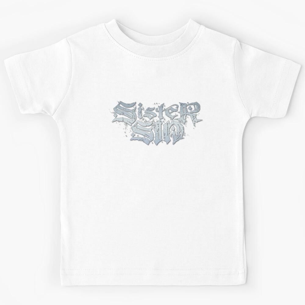 Sister Sin Swedish rock band Kids T-Shirt 110
