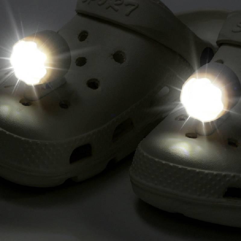 Shoe Led Light White And Black Plastic Material Outdoor Sports Tools Lighting