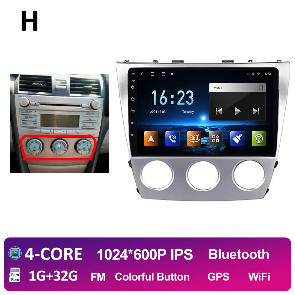 

DSP стерео Авторадио Беспроводной Carplay для Toyota Camry 6 XV 40 50 2006 2007 2008 2009 2010 2011 Вентилятор охлаждения Bluetooth GPS Navi