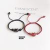 Recommended jewelry: Strawberry crystal cat bracelet for women, pink crystal bracelet for couples, summer obsidian zodiac woven red string