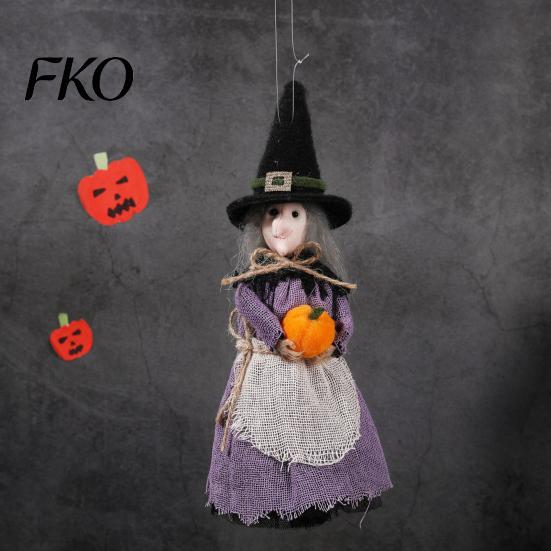 Halloween Outdoor Decorations Decoration, Realistic Ghost Festival Broom Indoor Witch Ornament, Festive Atmosphere Tabletop Decoration Durable