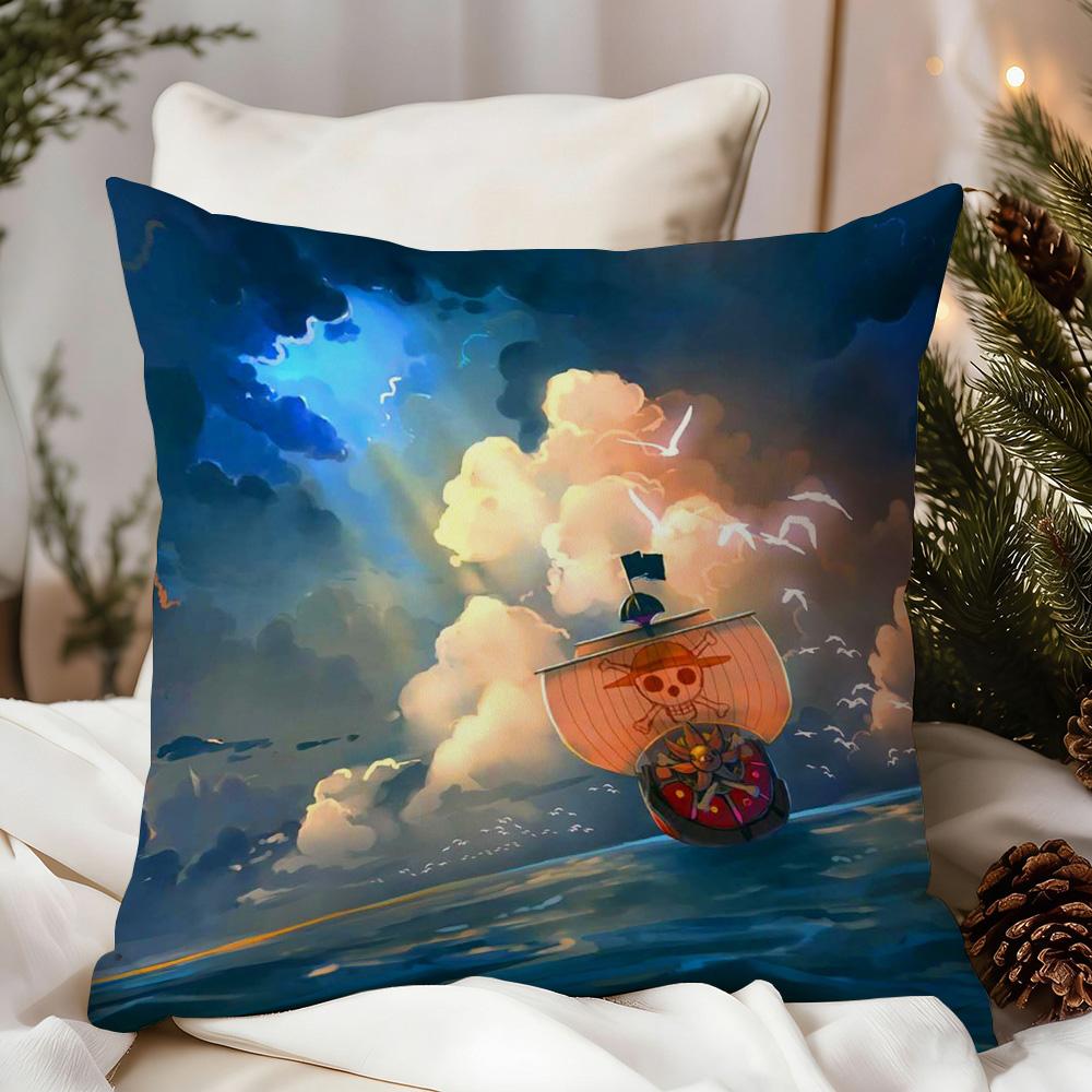 Pillow Covers Decorative Cushions for Sofas Anime OOnes PPieces Interior Decoration Home Decorations Personalized Gifts Cover