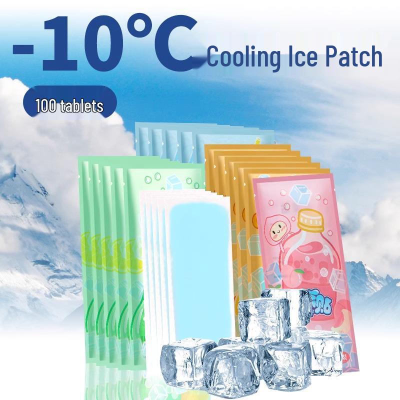Cooling Patch for Heatstroke Prevention - Military Training, Summer Ice Pack, Heat Relief Patch for Students & Mobile Devices