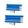 Steel Trampoline Enclosure Poles with Foam Padding