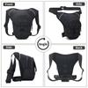Wasserdichte Motorrad-Hüfttasche Motorrad-Fahr-Beintasche Herren Outdoor Oberschenkeltasche Atmungsaktive Moto-Tasche Große Kapazität Brusttasche