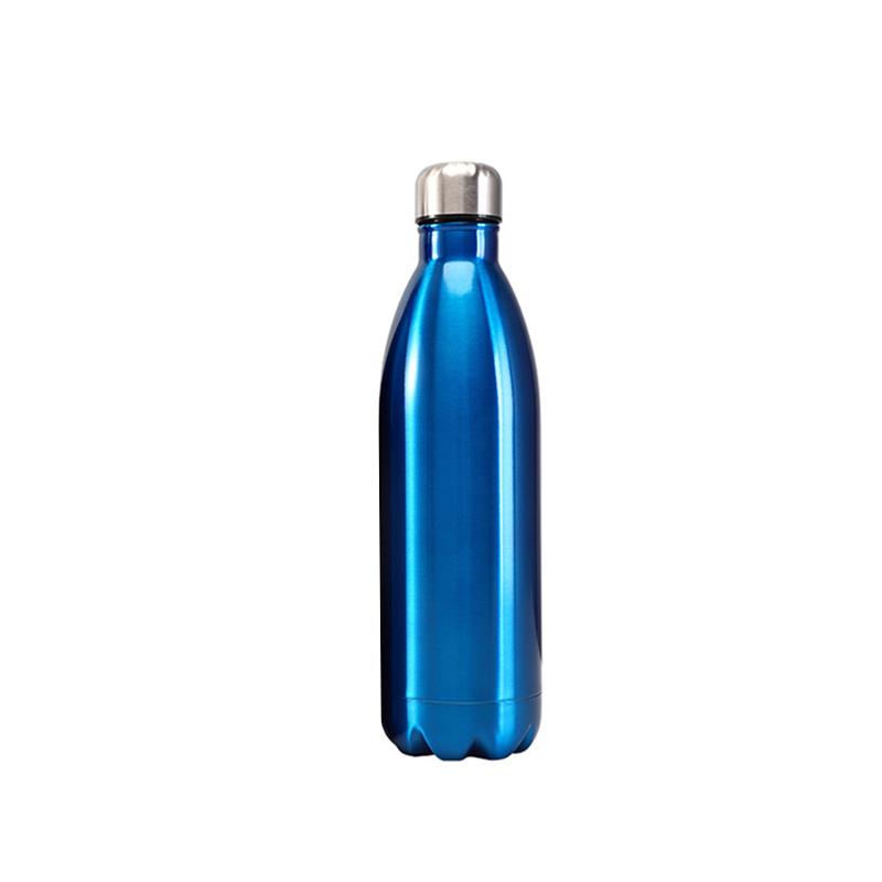 500/750/1000 ml dvoustěnná izolovaná vakuová láhev Nerezová láhev na vodu Termoska bez BPA pro sportovní láhve na vodu