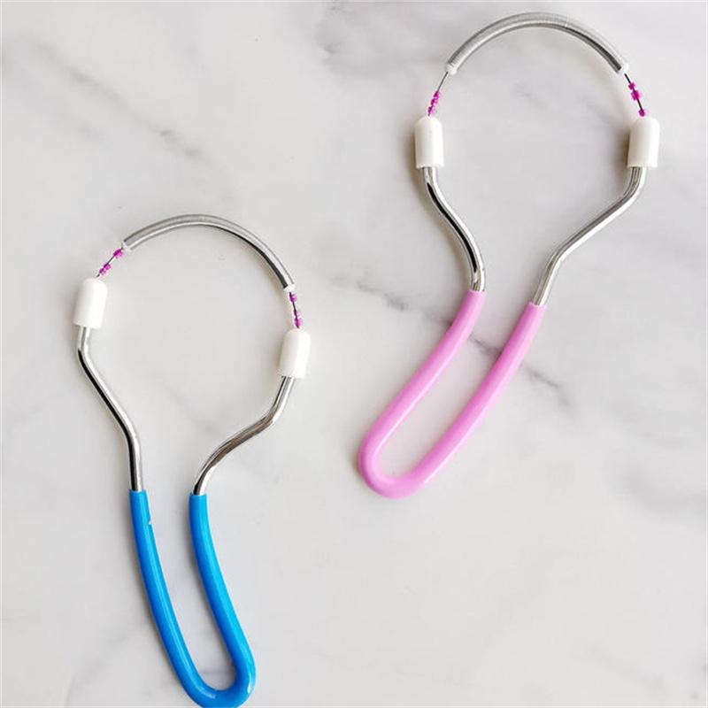 1/2/5/10PCS Handheld Spring Facial Epilator for Women - Remove Unwanted Hair On Upper Lip Chin Face - Smooth Skin Epilator