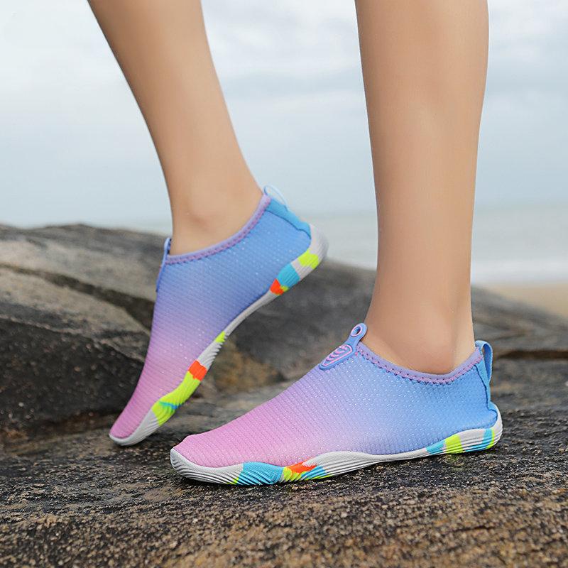 Quick Dry Men Women Non Slip Upstream Surfing Shoes Breathable Comfortable Soft Beach Wading Shoes Barefoot Lightweight Aqua