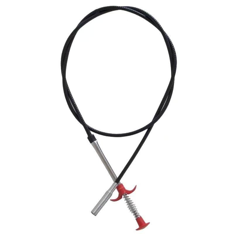 60/160cm Drain Cleaner Plumbers Snake Spring Pipe Unblocker Tool Dredge Tools Sink Sewer Toilet Cleaner Bathroom Accessories