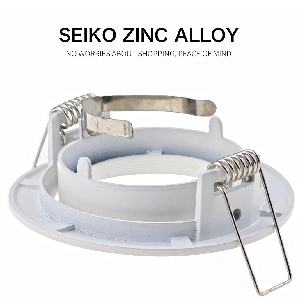 5/10PCS MR16 Fitting Ceiling Spotlight Mounting Cutout 75mm Round Gu10 Spot Bulb Recessed Led Ceiling Light Fixture Downlight