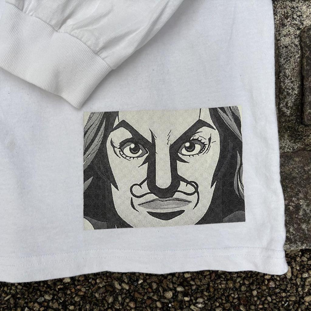 [USED] One-of-a-kind Kingdom General Ouki Long T-shirt White XL